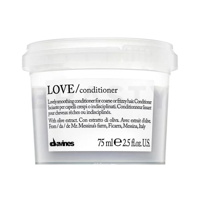 Davines Essential Haircare Love Smoothing Conditioner balsamo levigante per morbidezza e lucentezza dei capelli 75 ml