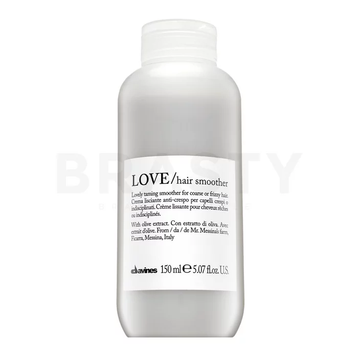 Davines Essential Haircare Love Hair Smoother krem do stylizacji do włosów grubych i trudnych do ułożenia 150 ml