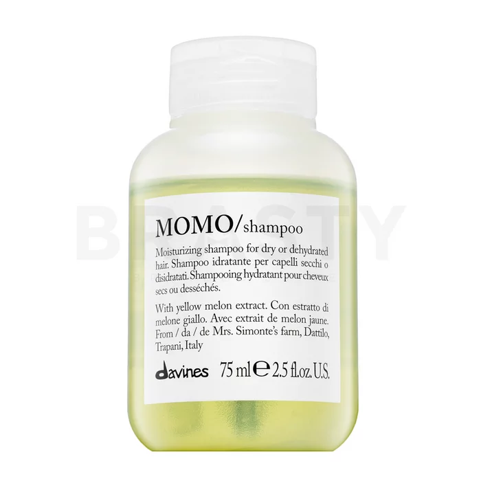 Davines Essential Haircare Momo Shampoo șampon pentru păr uscat si deteriorat 75 ml