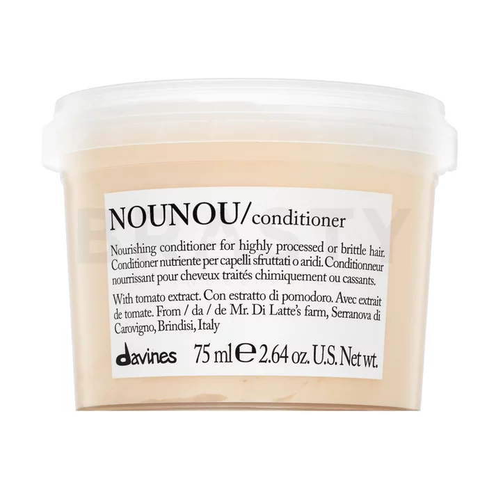 Davines Essential Haircare Nounou Conditioner Voedende conditioner voor zeer droog en beschadigd haar 75 ml