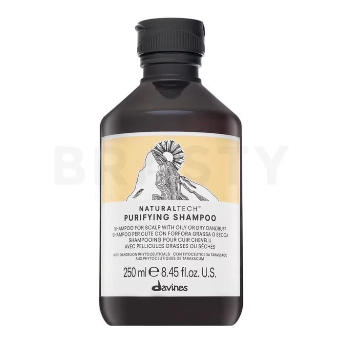 Davines Natural Tech Purifying Shampoo tisztító sampon korpásodás ellen 250 ml