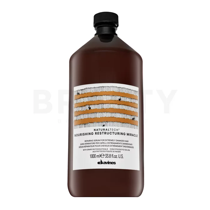 Davines Natural Tech Nourishing Restructuring Miracle vyživující kondicionér pro suché a poškozené vlasy 1000 ml