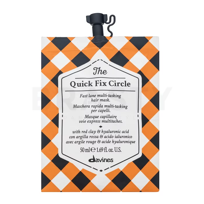 Davines The Quick Fix Circle krepilna maska za suhe in poškodovane lase 50 ml
