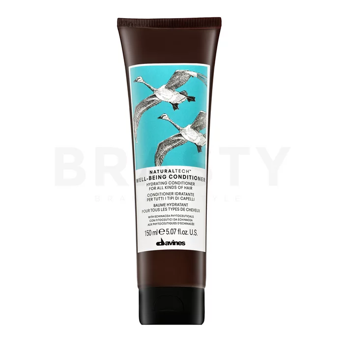 Davines Natural Tech Well-Being Conditioner Voedende conditioner voor zacht en glanzend haar 150 ml