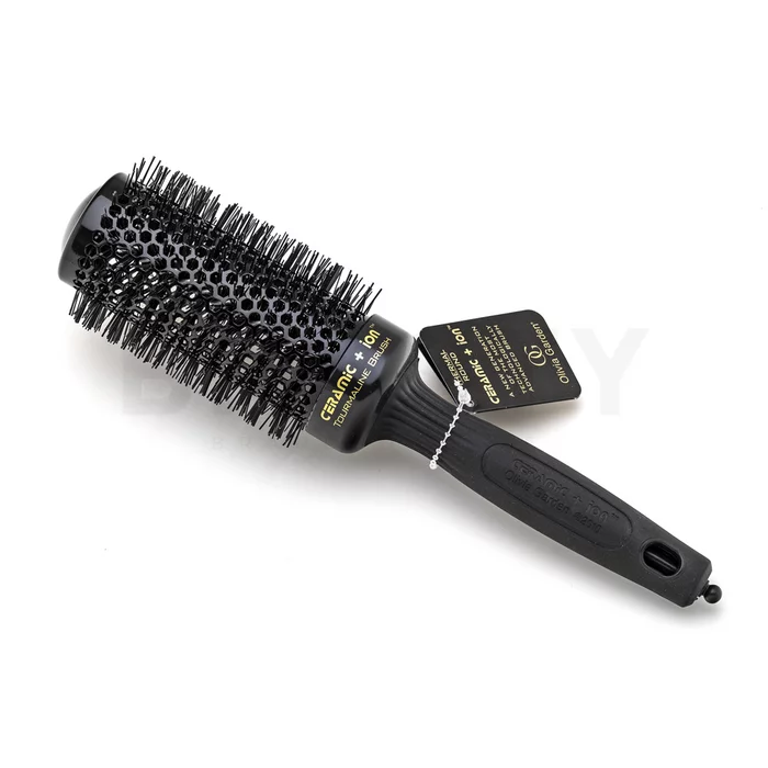 Olivia Garden Ceramic+Ion Tourmalin Black Brush Cepillo para el cabello 45 mm