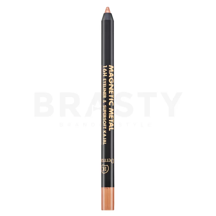 Dermacol Magnetic Metal 16H Eyeliner & Supersoft Kajal matita occhi 02 Bronze 2 g