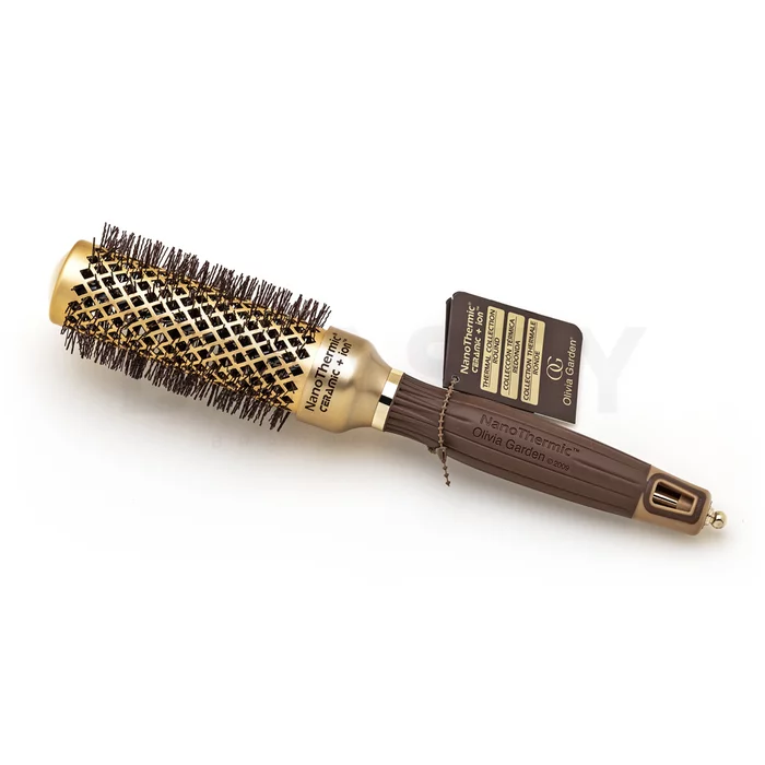 Olivia Garden NanoThermic Ceramic+Ion Round Brush haarborstel 34 mm