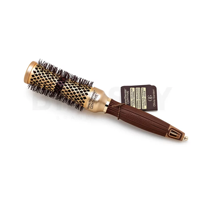 Olivia Garden NanoThermic Contour Thermal Brush четка за коса 32 mm