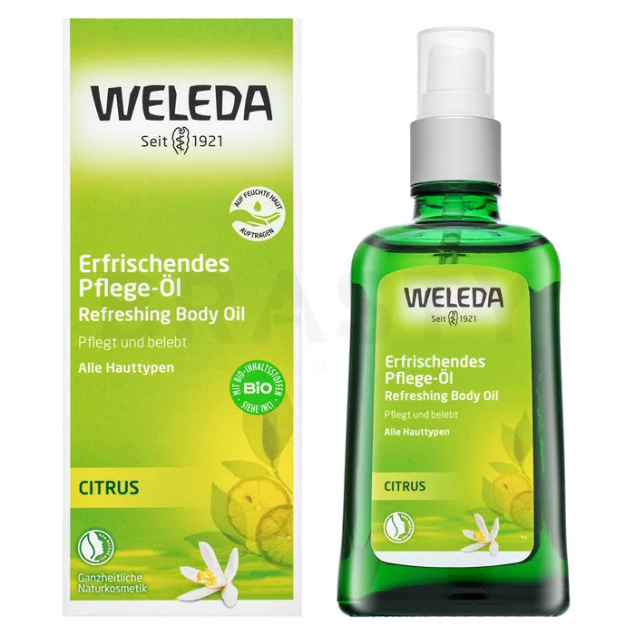Weleda Citrus Refreshing Body Oil testolaj mindennapi használatra 100 ml