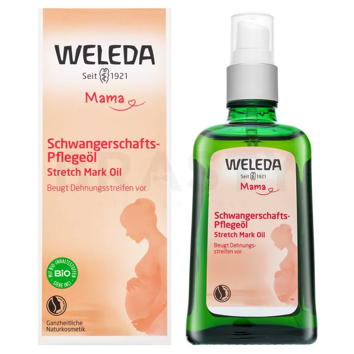 Weleda Mama Stretch Mark Massage Oil olaj várandósoknak striák ellen 100 ml
