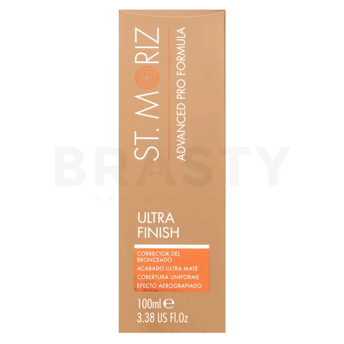 St.Moriz Advanced Pro Formula Ultra Finish Bronzer lemosható testbronzosító az egységes és világosabb arcbőrre 100 ml
