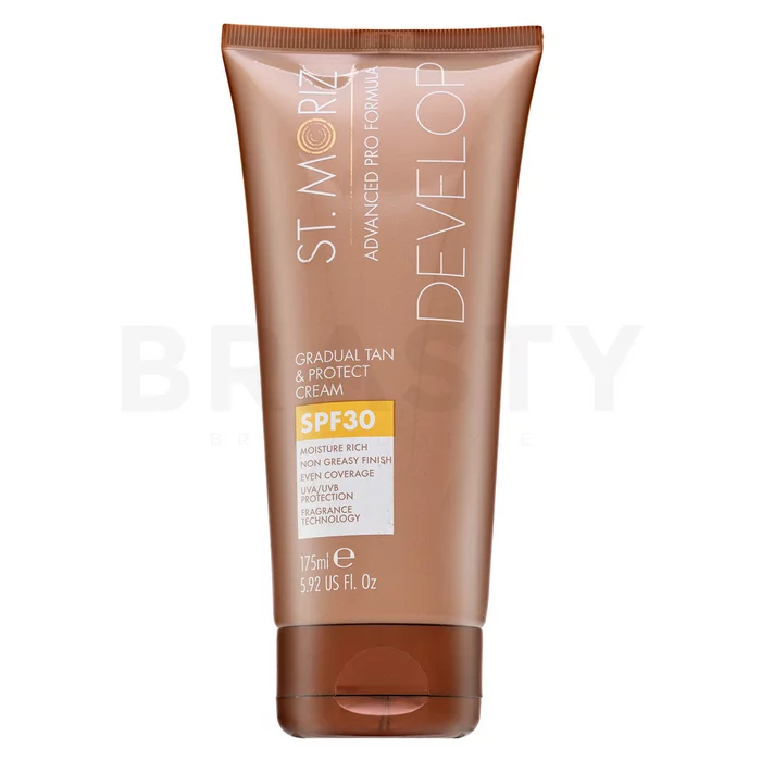 St.Moriz Advanced Pro Formula Gradual Tan & Protect Cream SPF30 barnító krém 175 ml