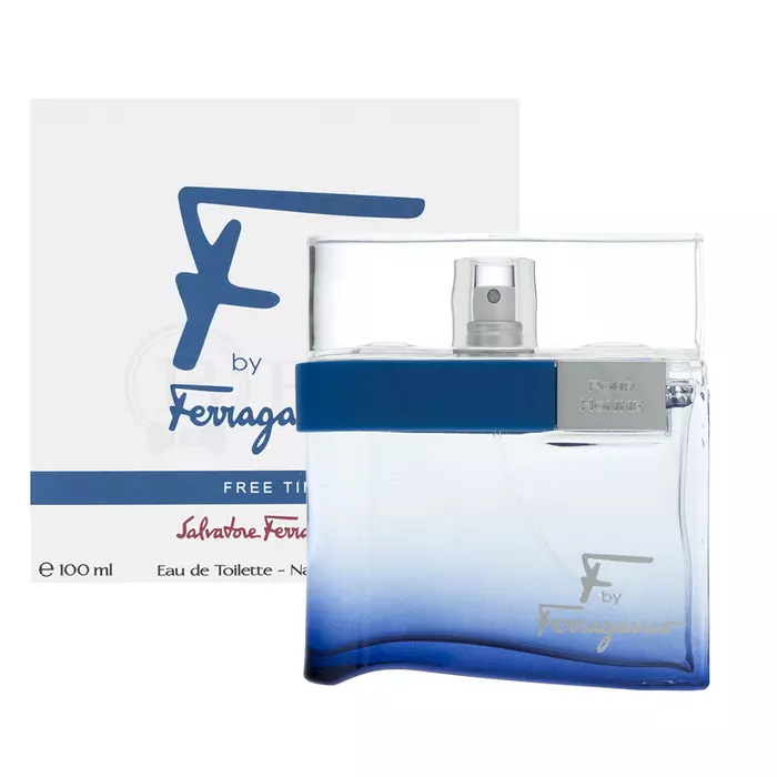 Salvatore Ferragamo F by Ferragamo Free Time Eau de Toilette voor mannen 100 ml