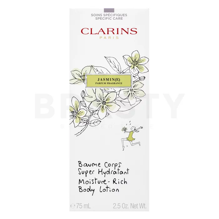 Clarins Moisture-Rich Body Lotion - Jasmine mleczko do ciała o działaniu nawilżającym 75 ml
