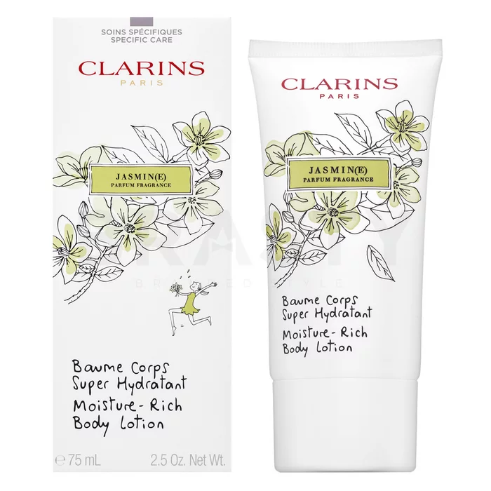 Clarins Moisture-Rich Body Lotion - Jasmine mleczko do ciała o działaniu nawilżającym 75 ml