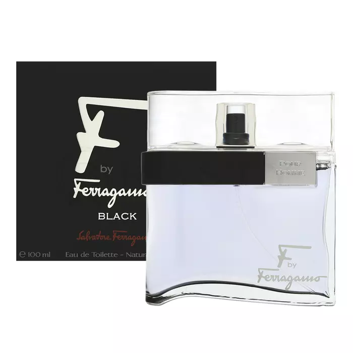 Salvatore Ferragamo F by Ferragamo Pour Homme Black toaletní voda pro muže 100 ml