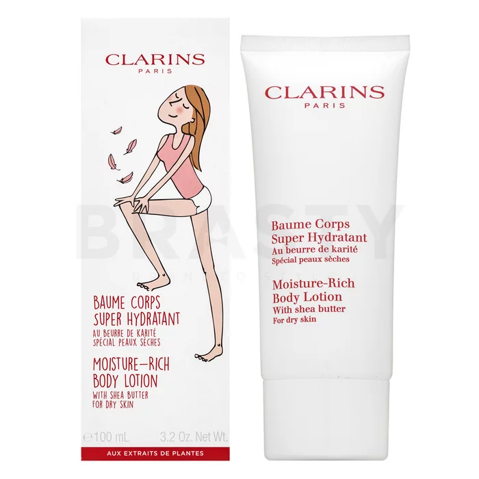 Clarins Moisture-Rich Body Lotion mleczko do ciała o działaniu nawilżającym 100 ml