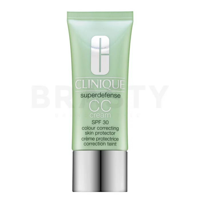 Clinique Superdefense CC SPF 30 Colour Correcting Skin Protection Medium Deep krem CC o działaniu nawilżającym 40 ml