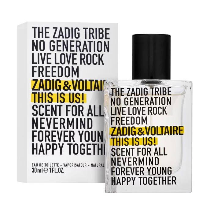 Zadig & Voltaire This is Us! Eau de Toilette unisex 30 ml