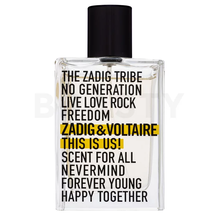 Zadig & Voltaire This is Us! Eau de Toilette unisex 50 ml