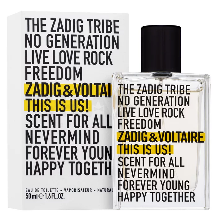 Zadig & Voltaire This is Us! Eau de Toilette unisex 50 ml