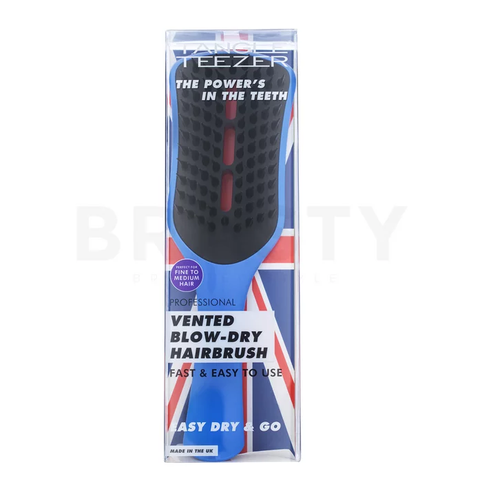Tangle Teezer Easy Dry & Go Vented Hairbrush Cepillo para el cabello Para facilitar el peinado Ocean Blue