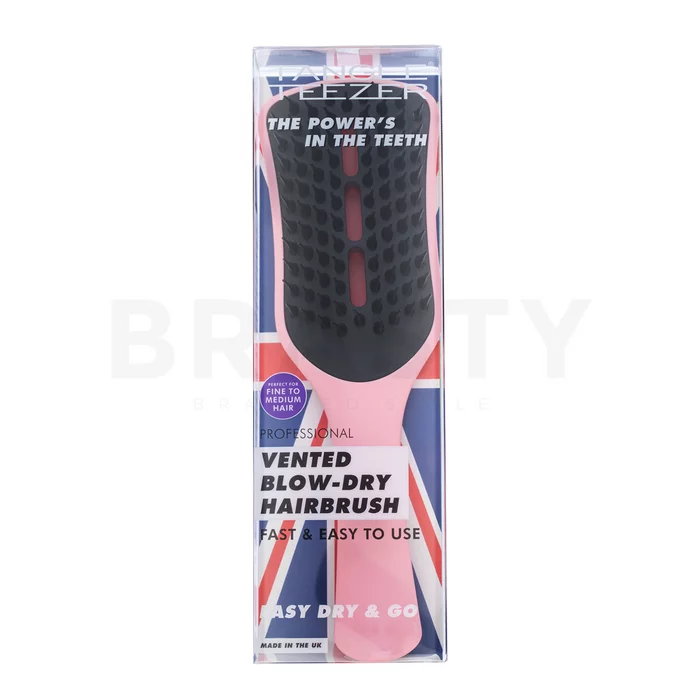 Tangle Teezer Easy Dry & Go Vented Hairbrush Cepillo para el cabello Para facilitar el peinado Trickled Pink