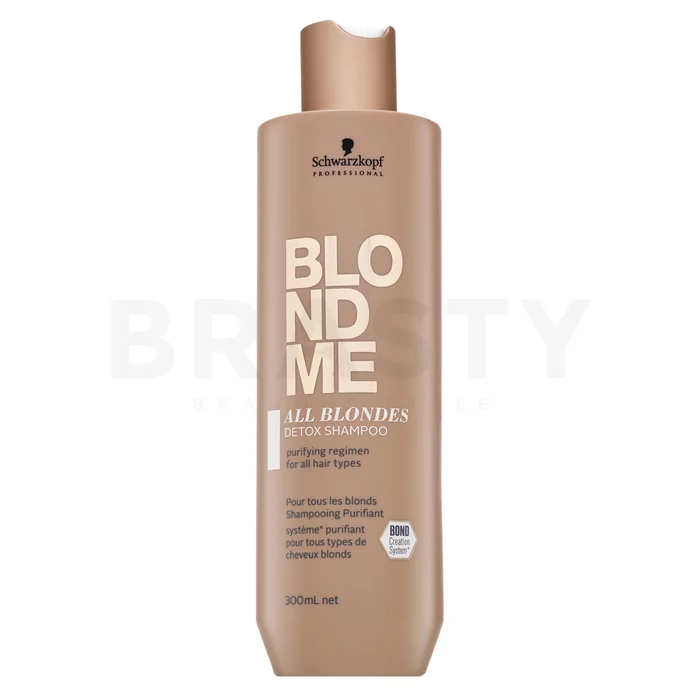 Schwarzkopf Professional BlondMe All Blondes Detox Shampoo shampoo detergente per capelli biondi 300 ml
