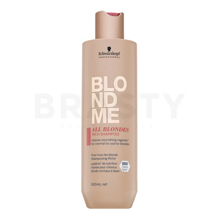 Schwarzkopf Professional BlondMe All Blondes Rich Shampoo odżywczy szampon do włosów blond 300 ml