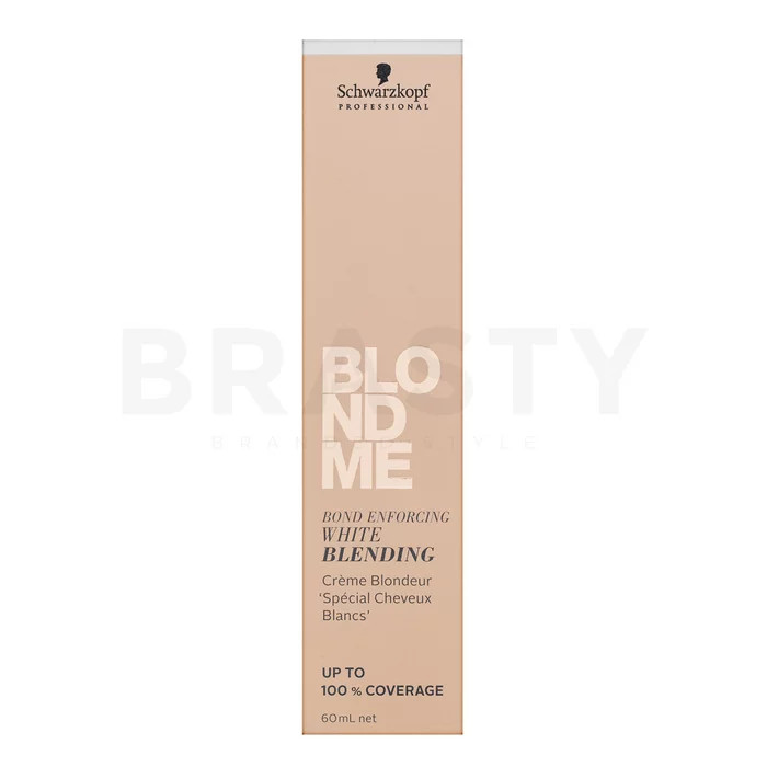 Schwarzkopf Professional BlondMe Bond Enforcing White Blending crema per schiarire i capelli Caramel 60 ml