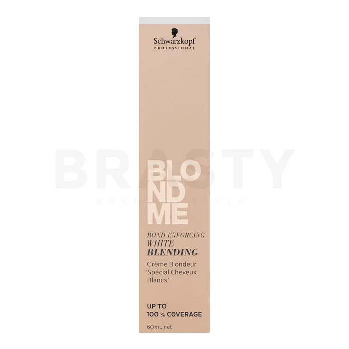 Schwarzkopf Professional BlondMe Bond Enforcing White Blending crema per schiarire i capelli Ice 60 ml