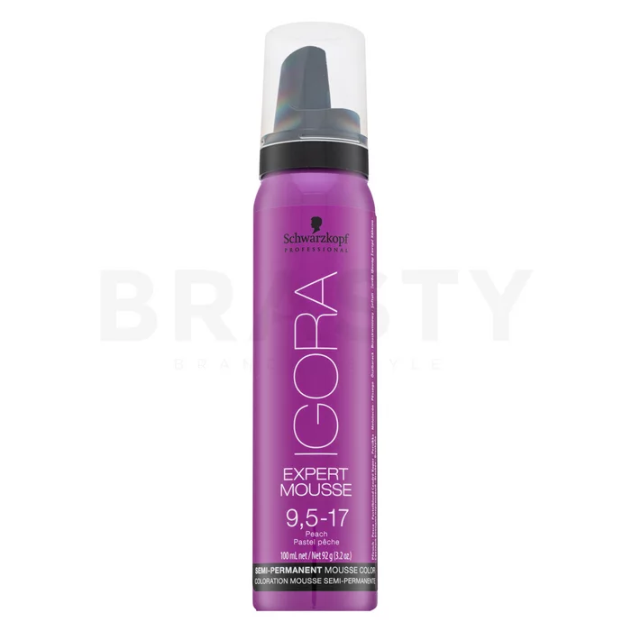 Schwarzkopf Professional Igora Expert Mousse Semi-Permanent Mousse Color semi-permanentní barvící pěna na vlasy 9,5-17 100 ml