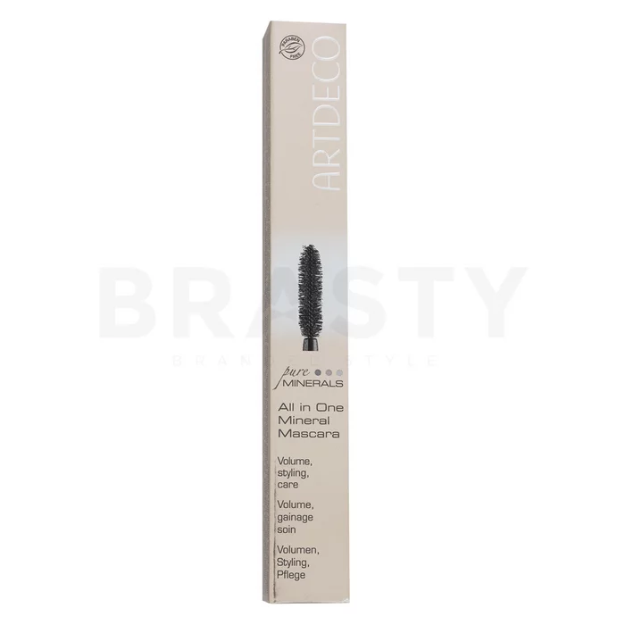 Artdeco All In One Mineral Mascara maskara za produljenje trepavica i volumen 01 Black 6 ml