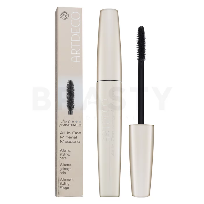 Artdeco All In One Mineral Mascara maskara za produljenje trepavica i volumen 01 Black 6 ml