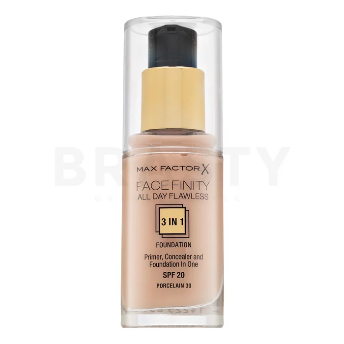 Max Factor Facefinity All Day Flawless Flexi-Hold 3in1 Primer Concealer Foundation SPF20 vloeibare make-up 3v1 30 30 ml