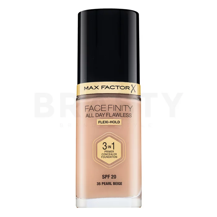 Max Factor Facefinity All Day Flawless Flexi-Hold 3in1 Primer Concealer Foundation SPF20 vloeibare make-up 3v1 35 30 ml