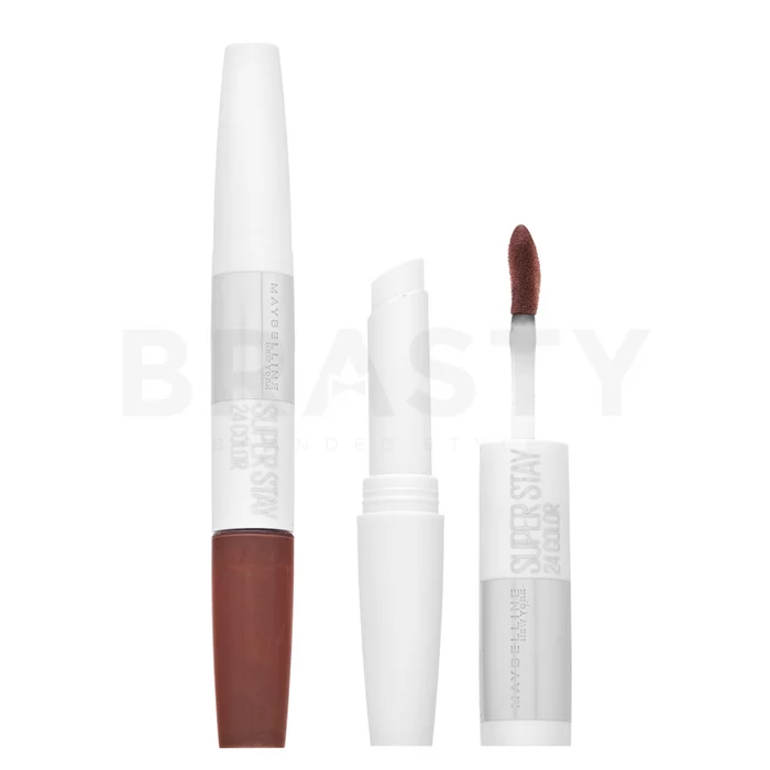 Maybelline Super Stay 24H Color Lipstick tekoča šminka 2v1 725 Caramel Kiss