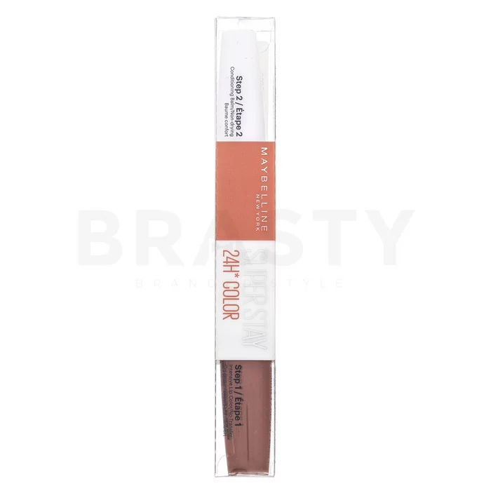 Maybelline Super Stay 24H Color Lipstick tekoča šminka 2v1 725 Caramel Kiss