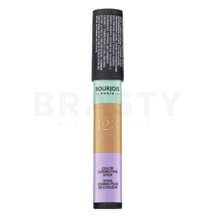 Bourjois 123 Perfect Perfect Color Correcting Stick korekčná tyčinka pre zjednotenie farebného tónu pleti 2,4 g
