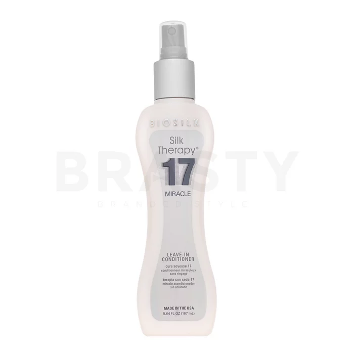 BioSilk Silk Therapy 17 Miracle Leave-In Conditioner Pflege ohne Spülung für alle Haartypen 167 ml
