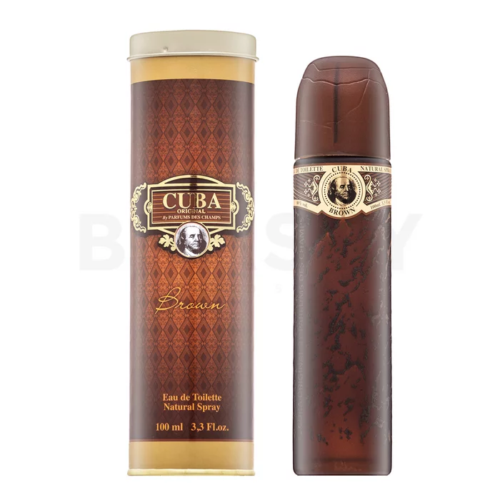 Cuba Brown Eau de Toilette férfiaknak 100 ml