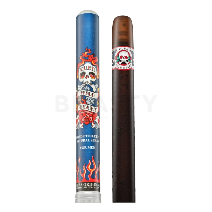 Cuba Cuba Wild Heart Eau de Toilette férfiaknak 35 ml