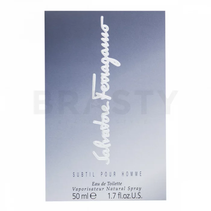 Salvatore Ferragamo Subtil Pour Homme Eau de Toilette da uomo 50 ml