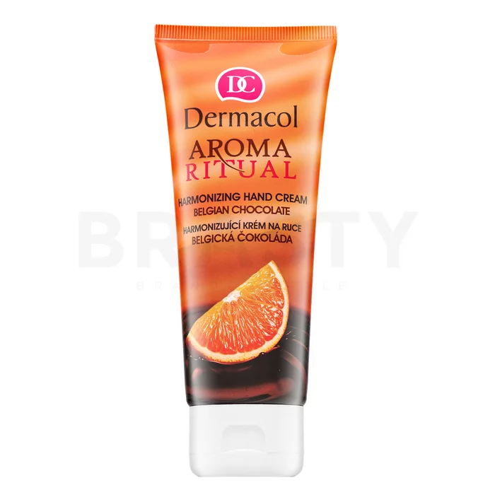 Dermacol Aroma Ritual krema za roke Belgian Chocolate Harmonizing Hand Cream 100 ml
