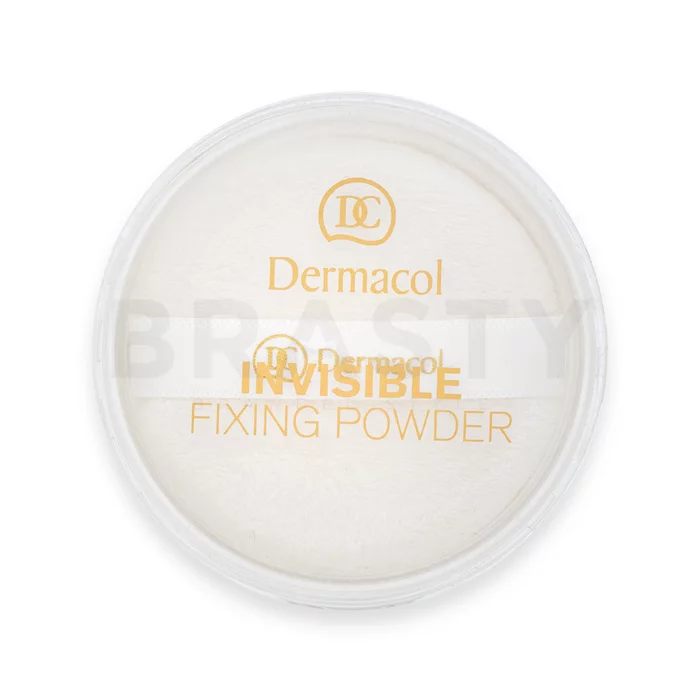 Dermacol Invisible Fixing Powder Transparenter Puder White 13 g