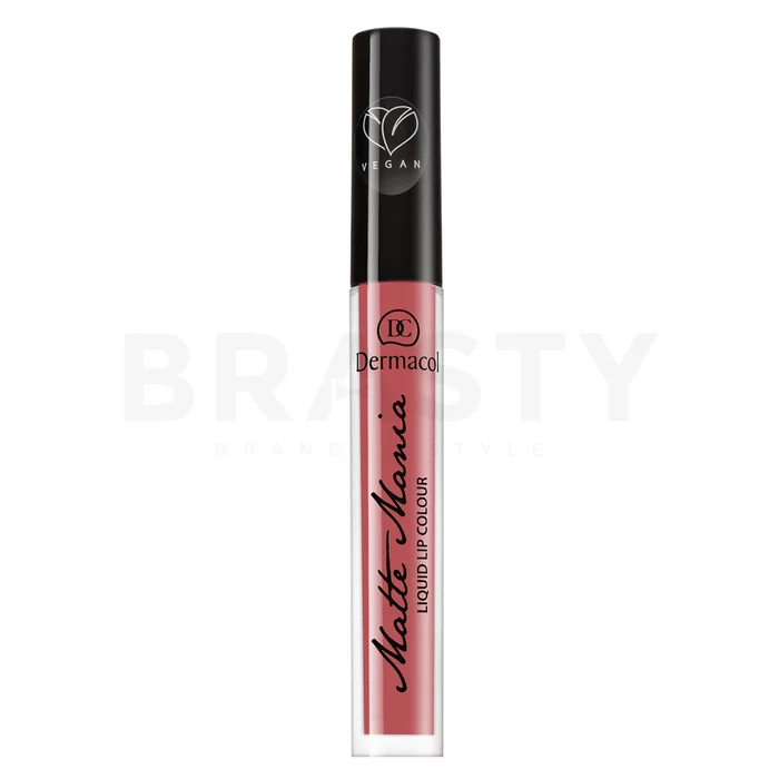 Dermacol Matte Mania Lip Liquid Color Flüssig-Lippenstift mit mattierender Wirkung N. 17 3,5 ml