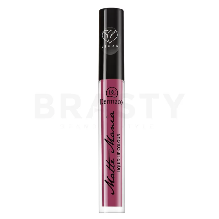 Dermacol Matte Mania Lip Liquid Color tekoča šminka z matirnim učinkom N. 33 3,5 ml