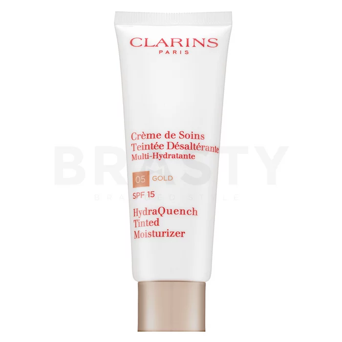 Clarins HydraQuench tonizirajoča in vlažilna emulzija Tinted Moisturizer SPF15 05 Gold 50 ml