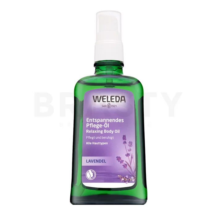 Weleda Lavender Relaxing Body Oil masszázs olaj nyugtató hatású 100 ml