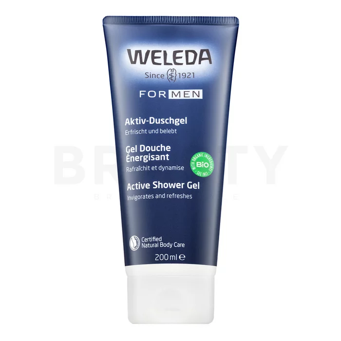 Weleda Men Shower Gel Tápláló tisztító gél férfiaknak 200 ml